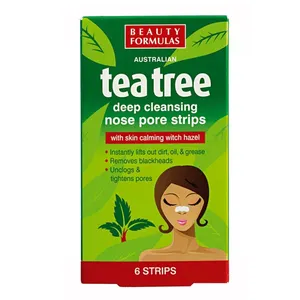 Beauty Formulas - TEA TREE STRIPS Trakice za čišćenje pora i mitisera 6/1