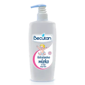 Becutan hidrantno mleko za telo  sa pumpicom 400ml