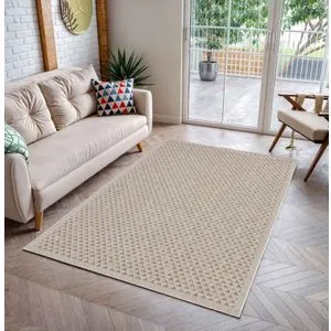 Beda - Beige Beige Rug (120 x 170)