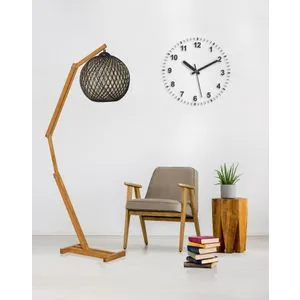 Beehive JES Ecru Braon Crna Stočna Lampa