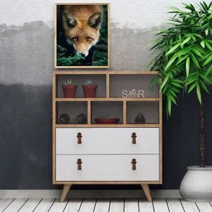 Beggu Oak Bela Komoda