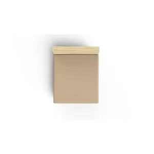 Beige Beige Ranforce Single Fitted Sheet (DE)