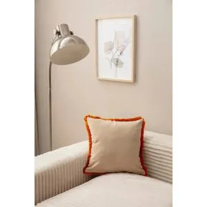 Beige v2 Beige Cushion Cover