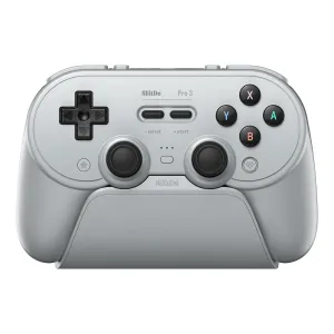 Bežični gamepad 8BitDo Pro 3 BT/2.4Ghz/Multi platform/Gray edition + Dock