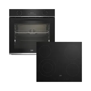 Beko BBSM12320XCS Ugradni set - Multifunkcionalna Rerna + Staklokeramika ploča