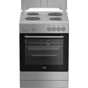 Beko FBE66000DS Električni šporet, Rerna sa ventilatorom, 60 cm, Sivi