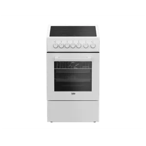 Beko FSE 57110 GW Staklokeramički šporet, Ventilatorska rerna, 50 cm