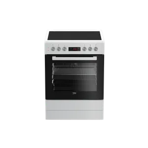 Beko FSM67320DWS Staklokeramički šporet, Multi-funkcionalna rerna, Širina 60 cm