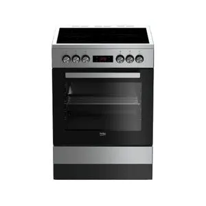 Beko FSM67320GXS Staklokeramički šporet, Multisistemska rerna, Širina 60 cm, Inox