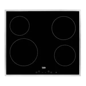 Beko HIC 64401-1 X Ugradna staklokeramička ploča, Širina 58 cm, Crna