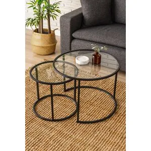 Belarus 60 - Black, Transparent Black
Transparent Coffee Table