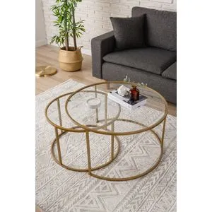 Belarus 80 - Gold, Transparent Gold
Transparent Coffee Table