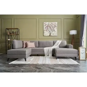 Belen - Brown Brown Corner Sofa-Bed