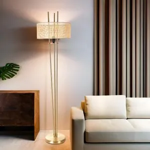 Belen Eskitme Lambader sa Rattan Abajurlom