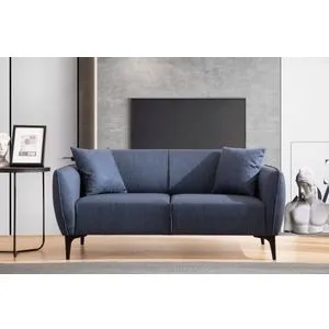 Belissimo - Blue Blue 2-Seat Sofa