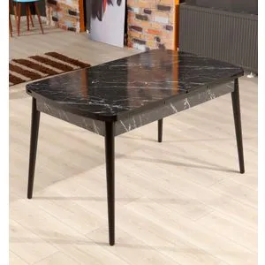 Bendir - Black Black
White Extendable Dining Table