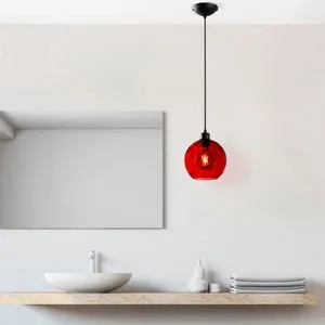 Benek - 20-14301 Red Chandelier