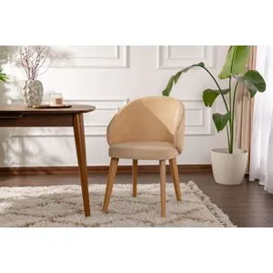 Bentley - Set stolica u bež boji od svetlog hrasta (2 komada)