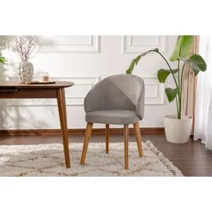 Bentley - Sivi, Svetli Hrast Set Stolica (2 Komada)