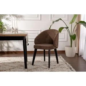 Bentley - Smeđa, Crna Smeđa Crna Stolica Set (2 Komada)