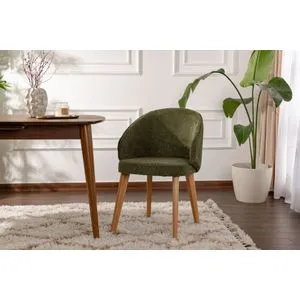 Bentley - Zeleni, Svetli Hrast - Set Stolica (2 Komada)