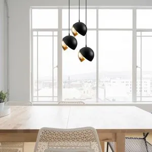 Berceste - 252-S2 Black
Gold Chandelier