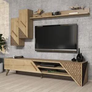 Beril - Oak Oak TV Unit