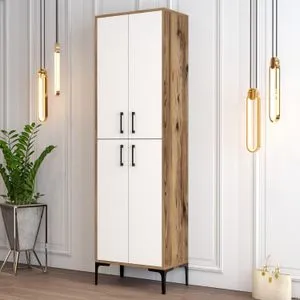 Berlin A - Walnut, White Walnut
White Shoe Cabinet