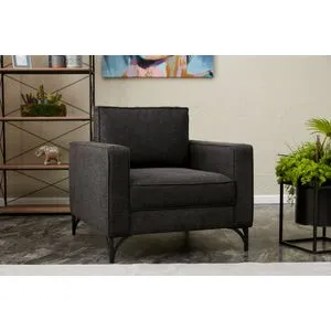 Berlin - Anthracite, Black Anthracite
Black 1-Seat Sofa