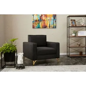 Berlin - Anthracite, Gold Anthracite
Gold 1-Seat Sofa