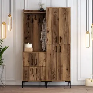 Berlin BA - Stalak za kapute od orahovog drveta