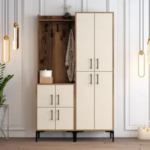 Berlin BA - Walnut, Cream Walnut
Cream Hall Stand