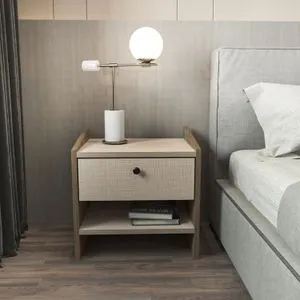 Berlin - Walnut, Beige Walnut
Beige Nightstand