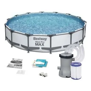 Bestway Steel Pro Max bazen 427×84 cm set sa filter pumpom 56595