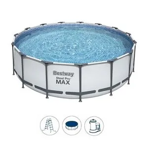 Bestway Steel Pro Max Bazen porodični za dvorište 457x122cm sa kompletnom opremom 56438