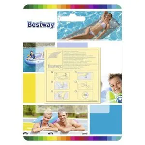 Bestway Zakrpa za bazene 6.5cmx6.5cm (10 kom)