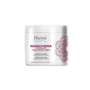 Bheyse Professional Illuminating Mask Argan Oil And Honey 1000ml - Maska za bojenu kosu sa Argano...