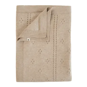 BIBS pleteno cebe Pointelle Vanilla