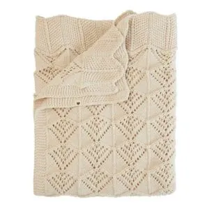 BIBS pleteno cebe Wavy Ivory