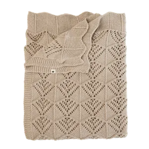 BIBS pleteno cebe Wavy Vanilla