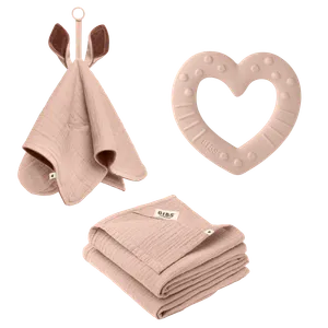 BIBS poklon set za bebe Blush