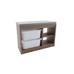 BIENWOOD BIE4000 DRVENA KLUPA SA 2 PLASTIČNE FIOKE