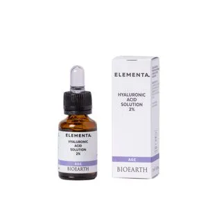 BioEarth Elementa serum za lice hijaluronska kiselina 2%, 15 ml