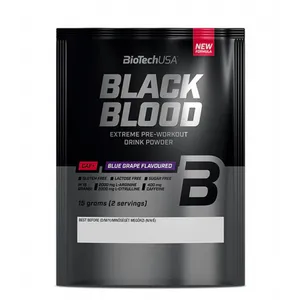 BioTech USA Black Blood + Caffeine 15g Grožđe