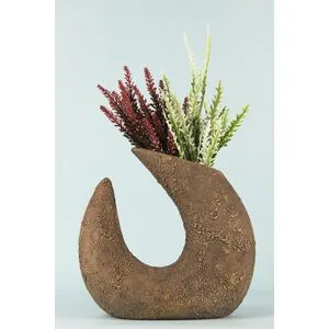 BK002 Brown Decorative Pot