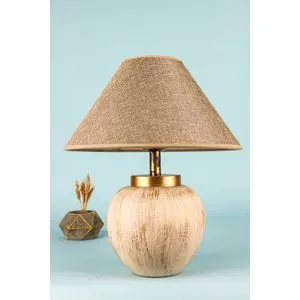 BK011 Beige Table Lamp