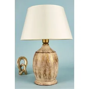 BK013 Beige Table Lamp