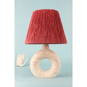 BK017 Beige Table Lamp