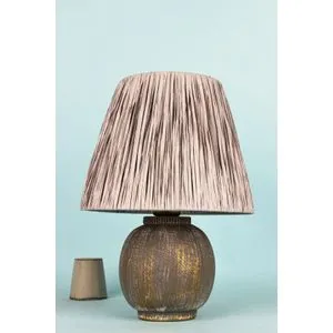 BK045 Grey Table Lamp