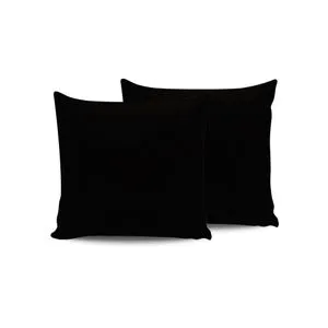 Black Black Pillowcase Set (2 Pieces) (DE)